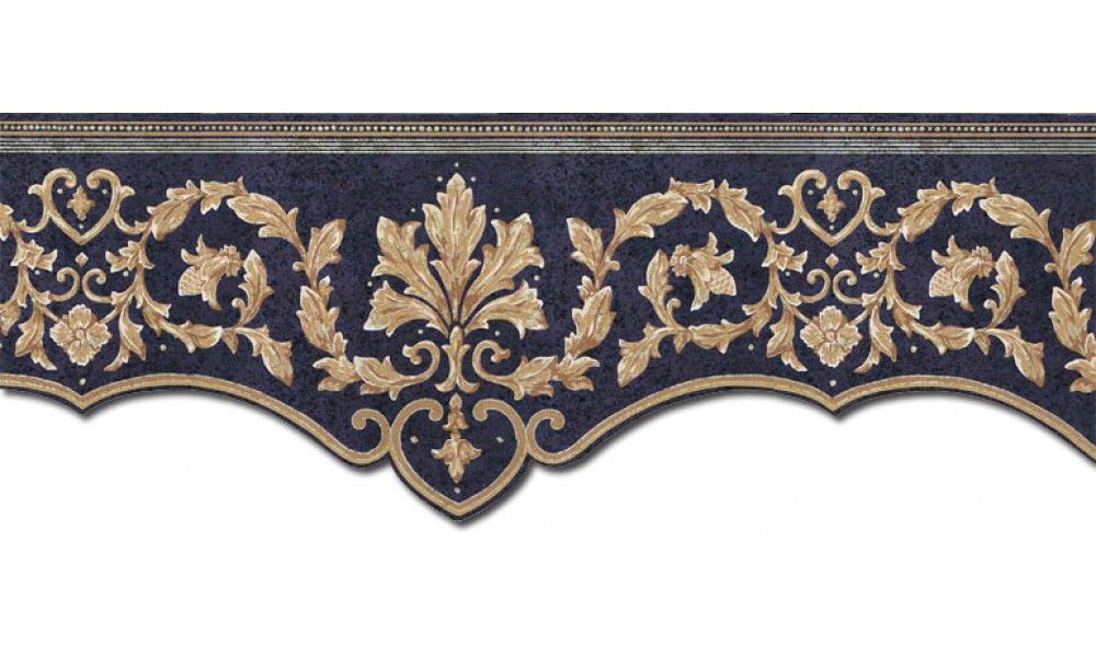 Blue And Gold Wallpaper Border 1000x600 Wallpaper teahub.io