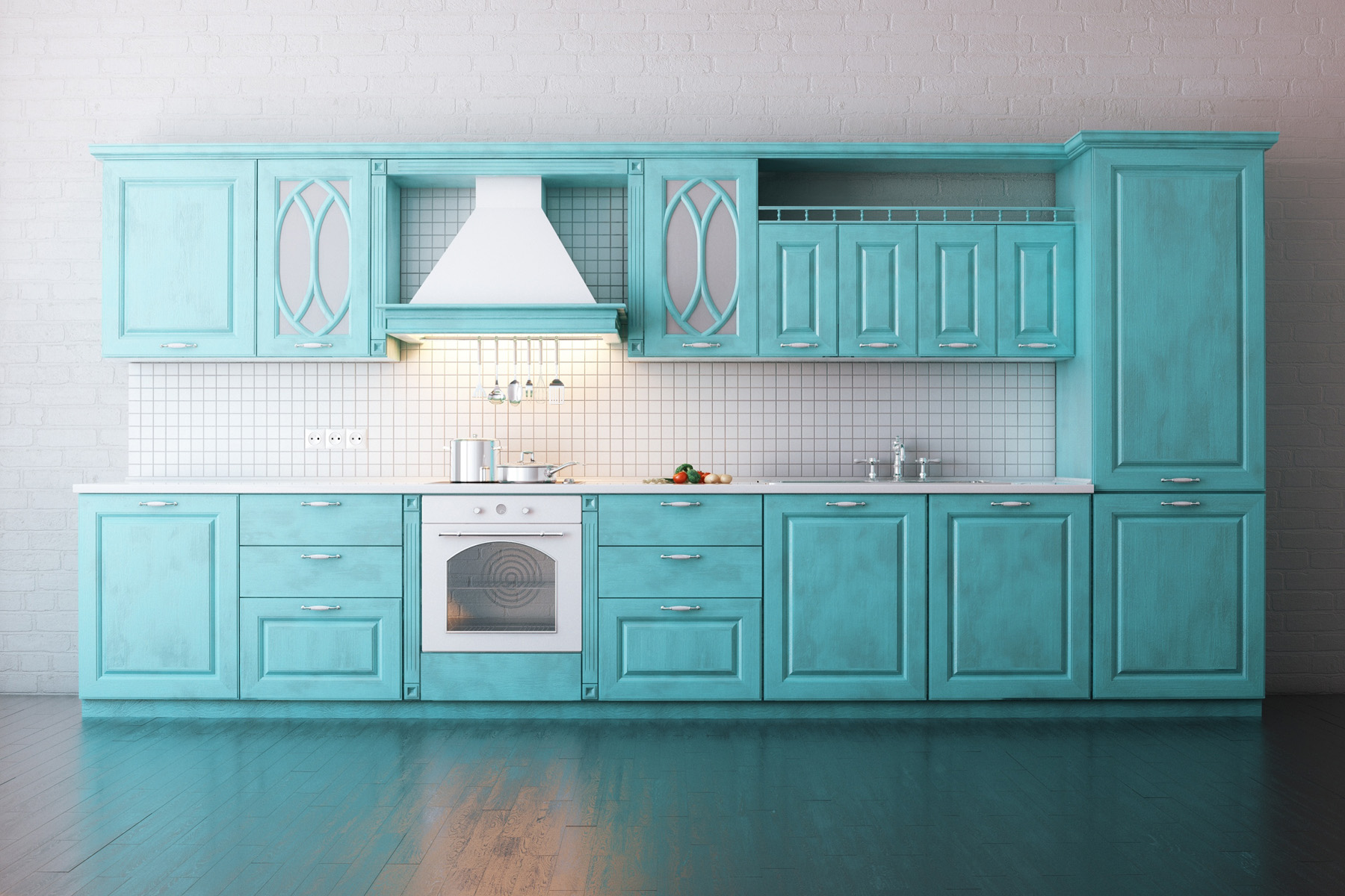 Kitchen Cabinets And Kitchen Utensils - HD Wallpaper 