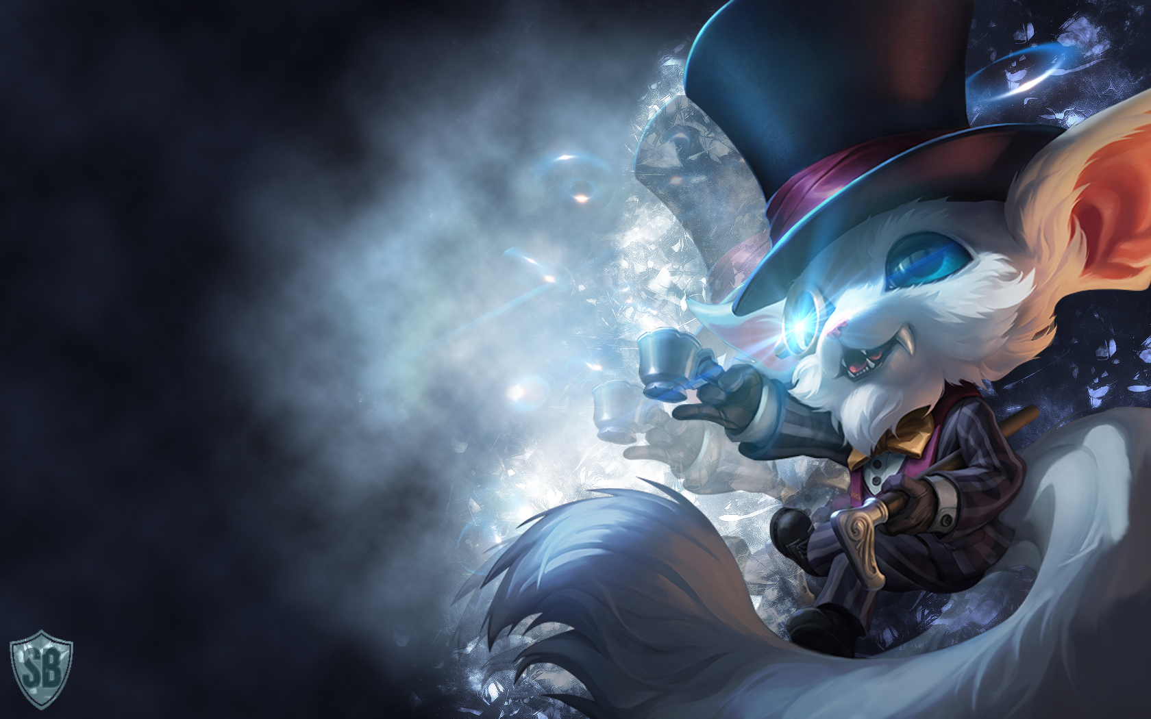 Gentleman Gnar Wallpaper - League Of Legends - HD Wallpaper 