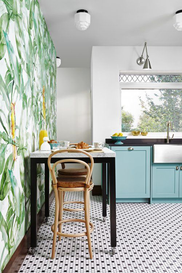Fun Kitchen Floor Tile - HD Wallpaper 
