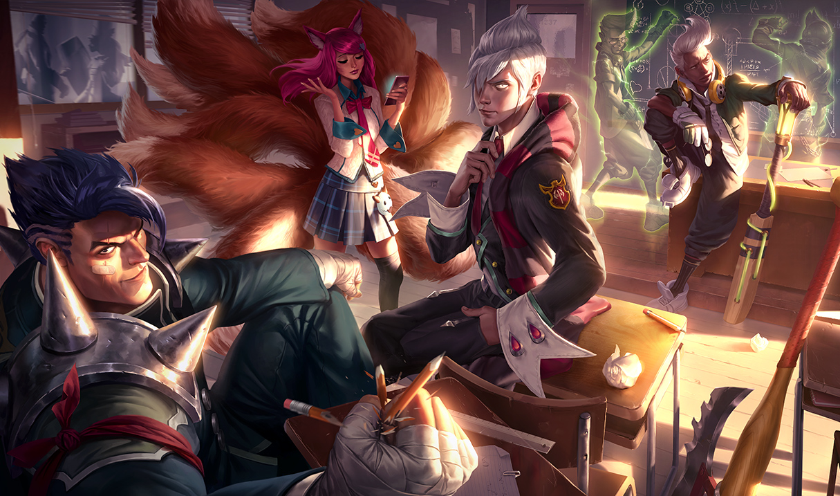 Academy Ekko - League Of Legends Ekko Skins - HD Wallpaper 