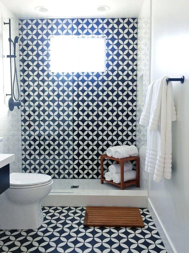 Waterproof Wallpaper For Shower - Small Bathroom Pattern Tiles For Bathroom - HD Wallpaper 