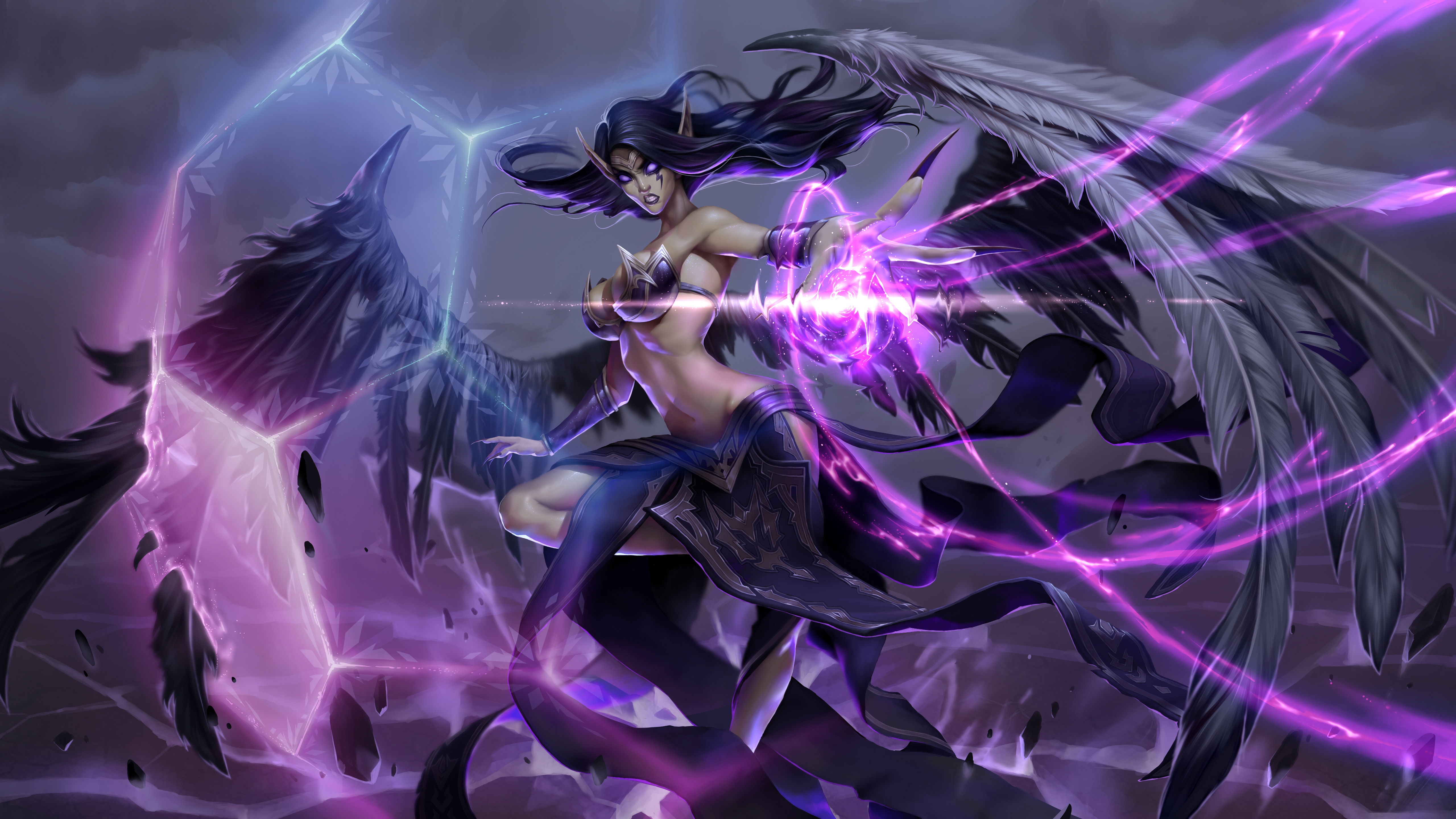 League Of Legends Morgana Sword - HD Wallpaper 
