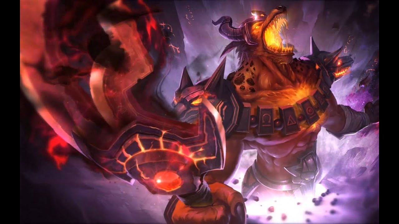 Infernal Nasus - HD Wallpaper 
