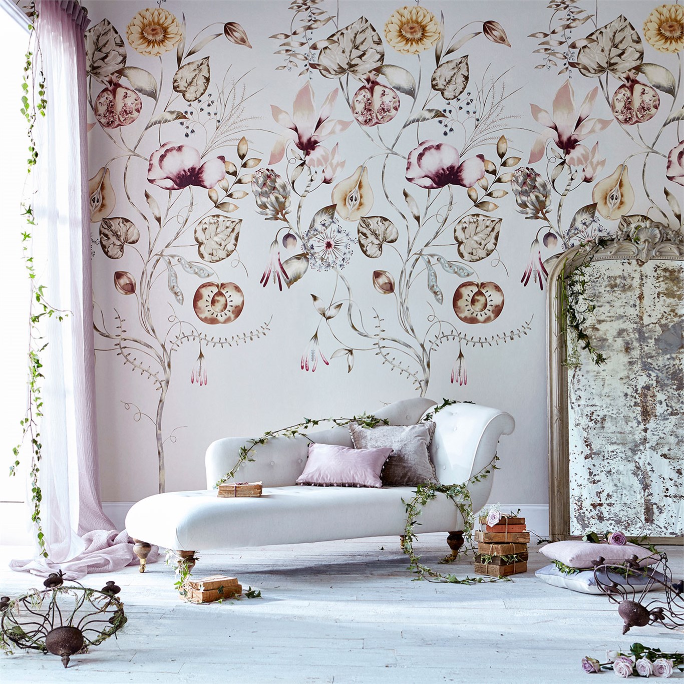 Quintessence, A Wallpaper By Harlequin, Part Of The - Harlequin Standing Ovation Quintessence - HD Wallpaper 