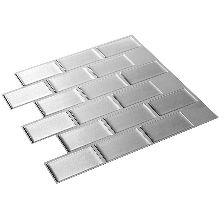 Kitchen Backsplashe Self Adhesive Tile Sheet Peel & - Floor - HD Wallpaper 