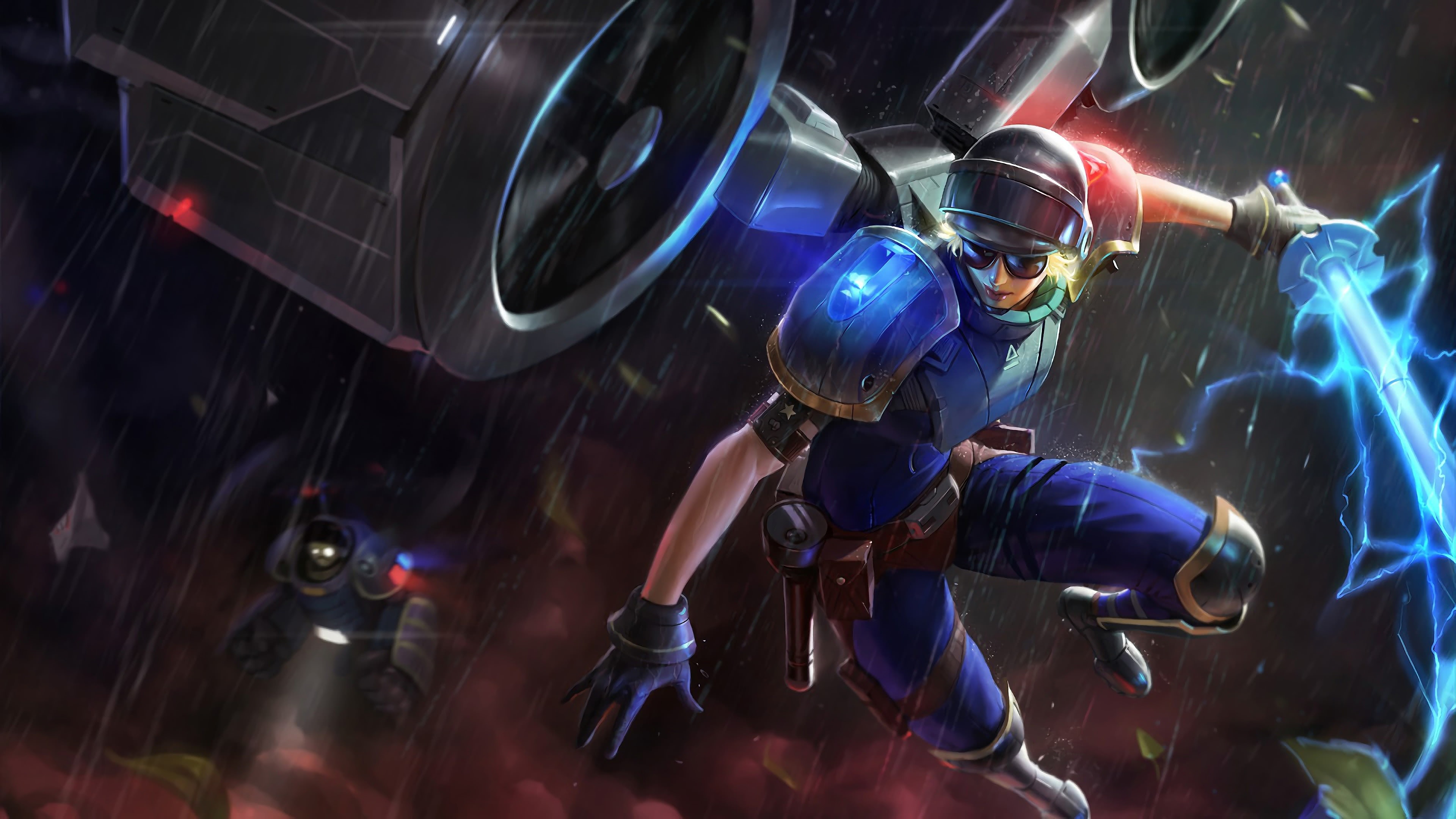 League Of Legends Kayle Riot Uhd 4k Wallpaper - HD Wallpaper 