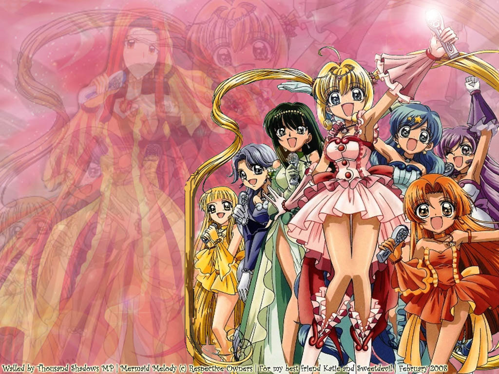 Mermaid Melody Mermaid Melody Wallpaper 8523060 Fanpop - Pichi Pichi Pitch Anime - HD Wallpaper 