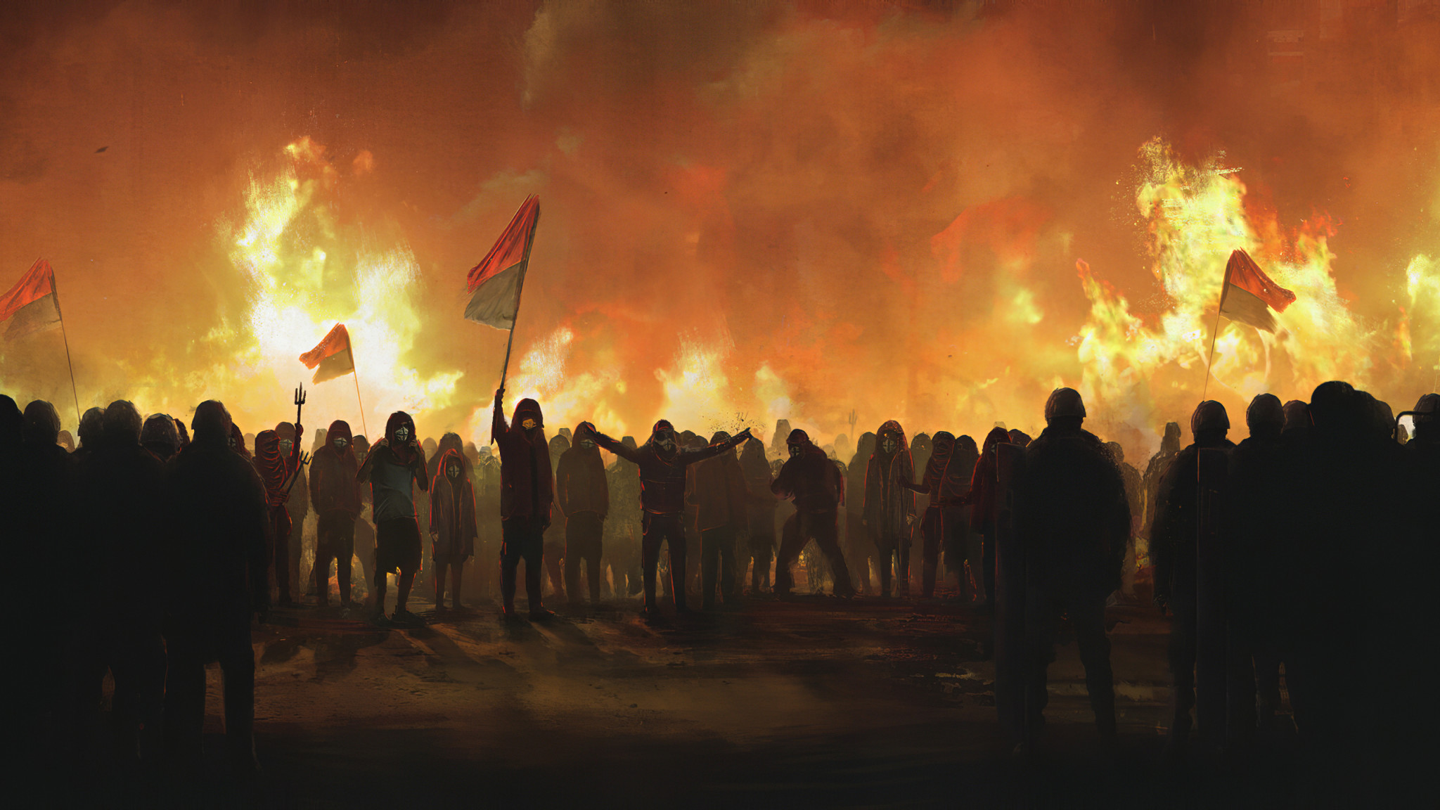 Flame - HD Wallpaper 