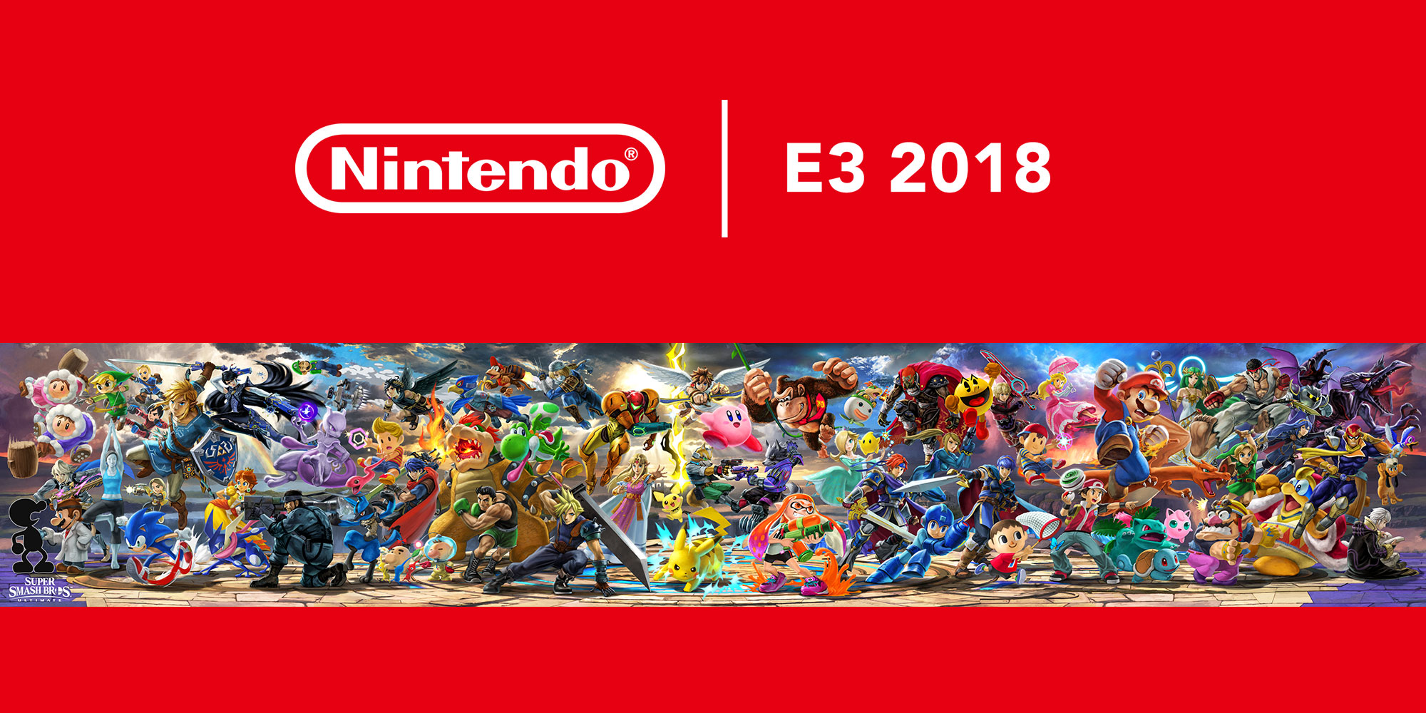 Super Smash Bros Ultimate Banner - HD Wallpaper 