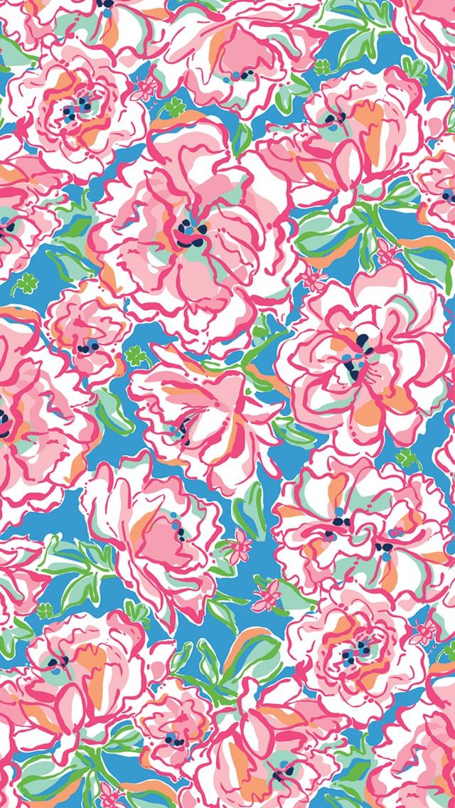 Lilly Pulitzer Wallpaper Iphone - HD Wallpaper 