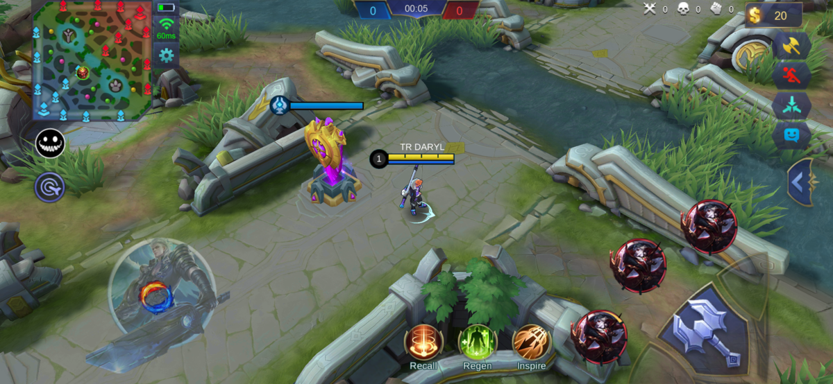 Drone View Mobile Legend Nox Hd Wallpaper Regimage - Mobile Legend 3d View - HD Wallpaper 