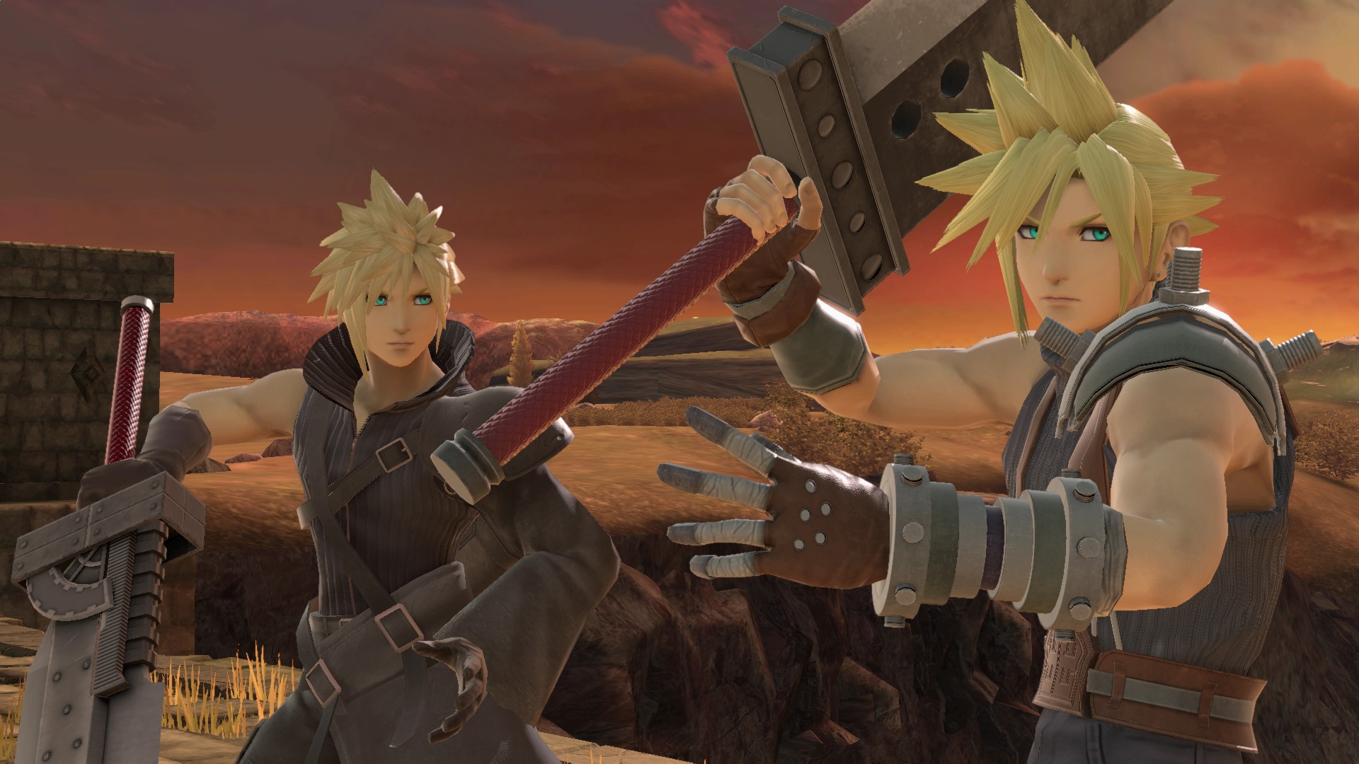 Smash Bros Ultimate Cloud - HD Wallpaper 