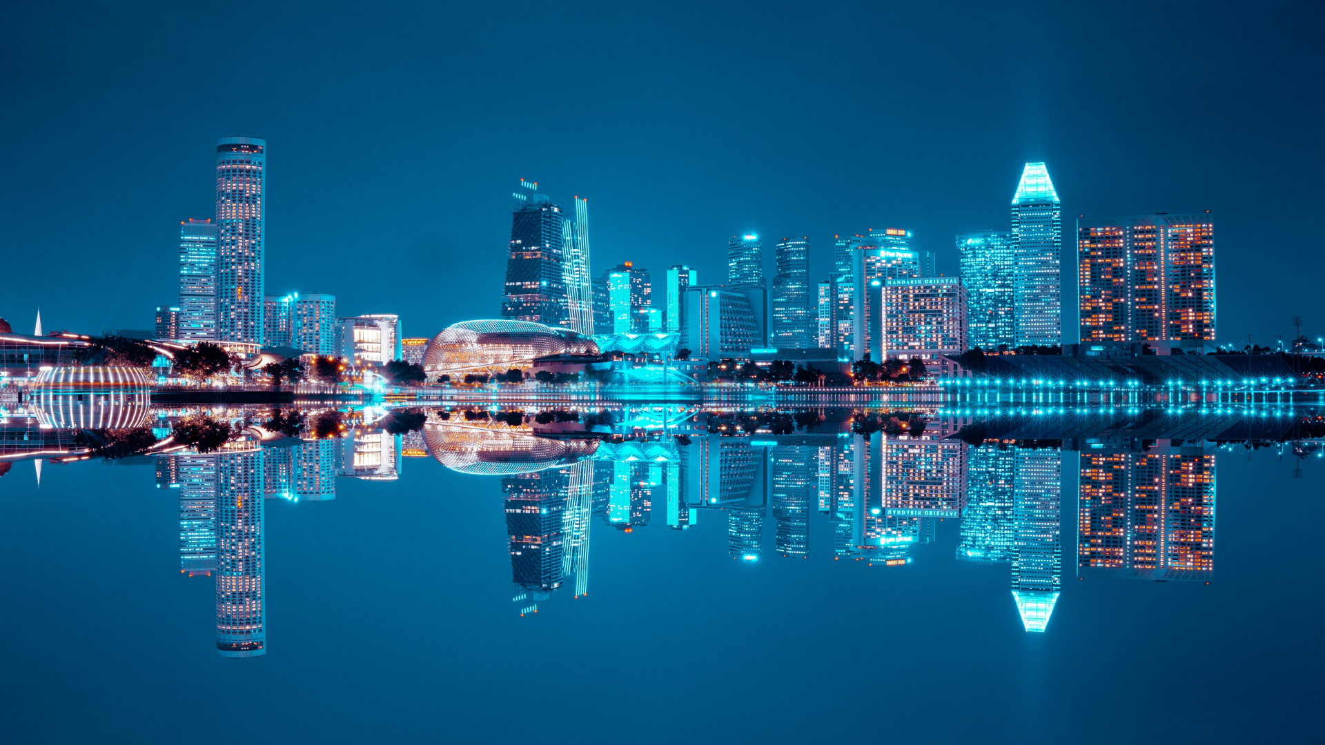 Beautiful City Night - HD Wallpaper 