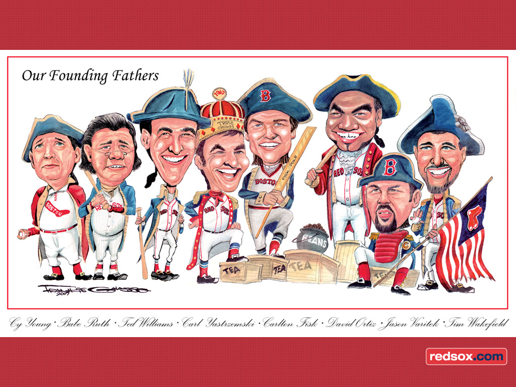 Collection Of Boston Sports Teams Wallpaper On Hdwallpapers - Boston Red Sox Legends - HD Wallpaper 
