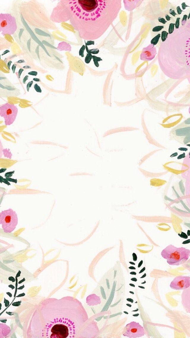 30 Cool Iphone Wallpaper Ideas Pretty Painted Flower - Calendar Of 8 August 2019 - HD Wallpaper 