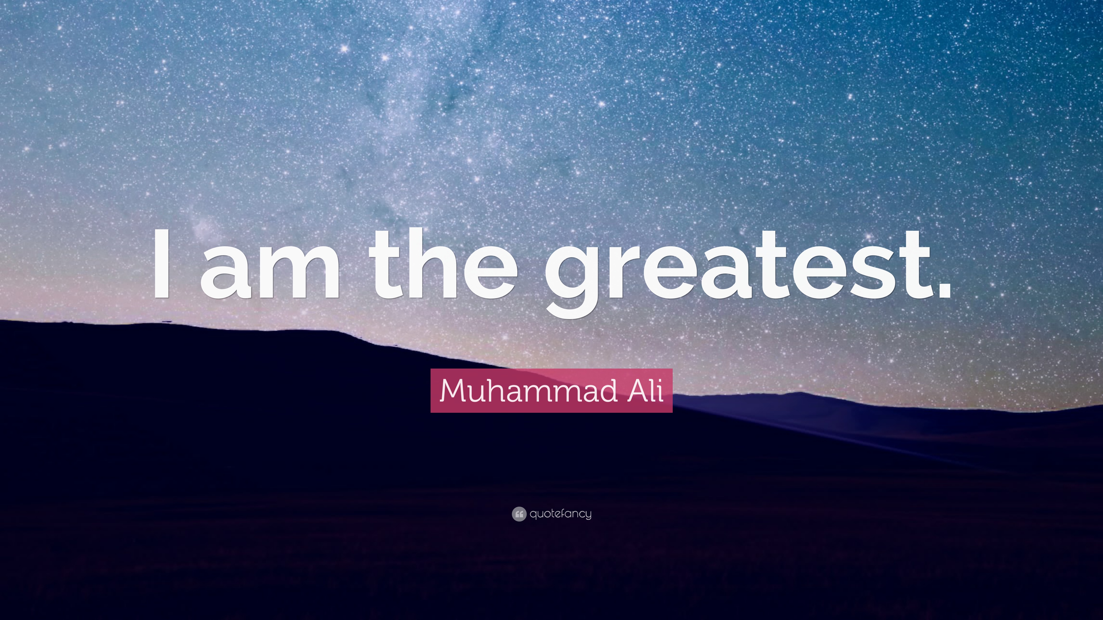 Muhammad Ali Quote - Work Hard In Silence Let Success Make - HD Wallpaper 