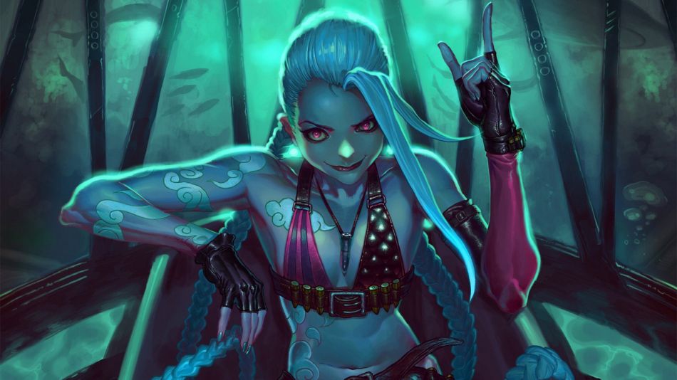 League Of Legends Jinx - HD Wallpaper 