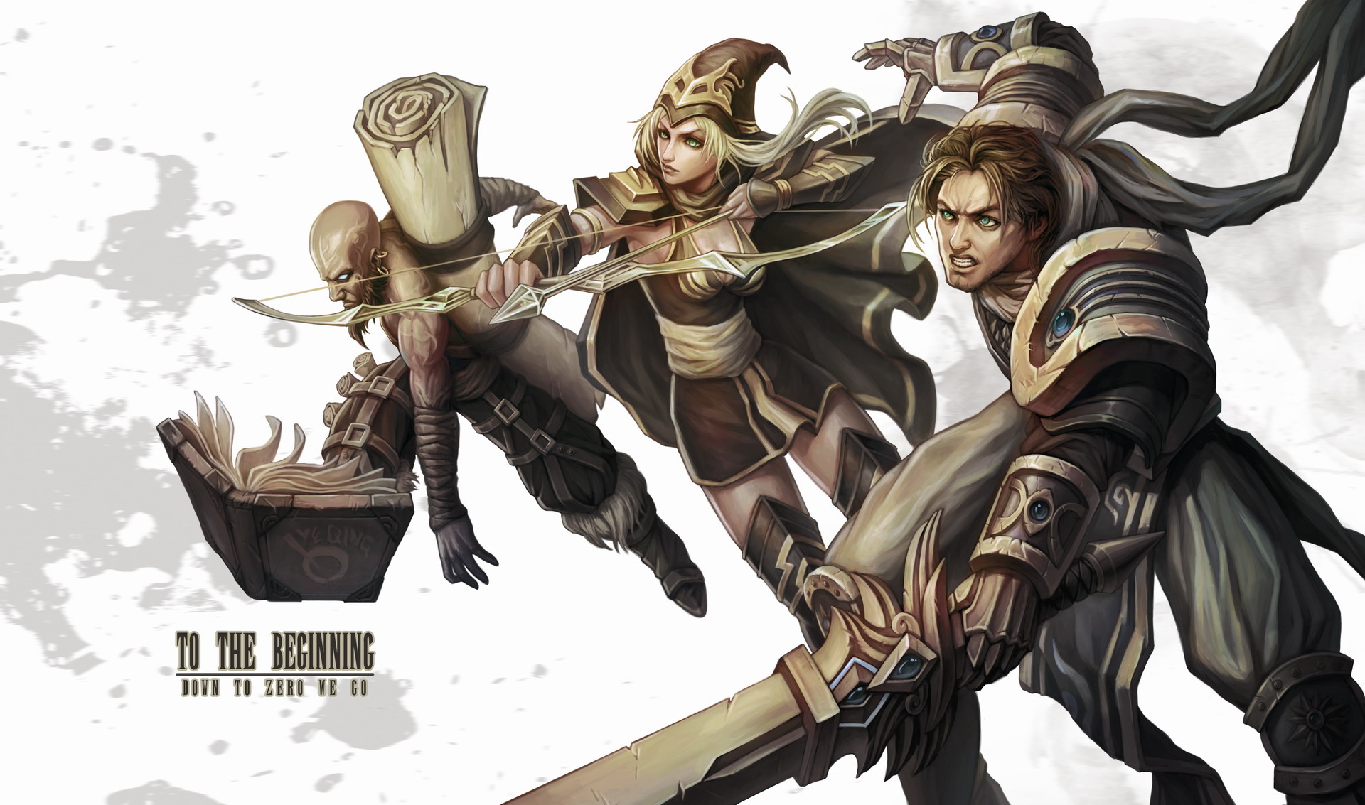 Garen Ashe - HD Wallpaper 