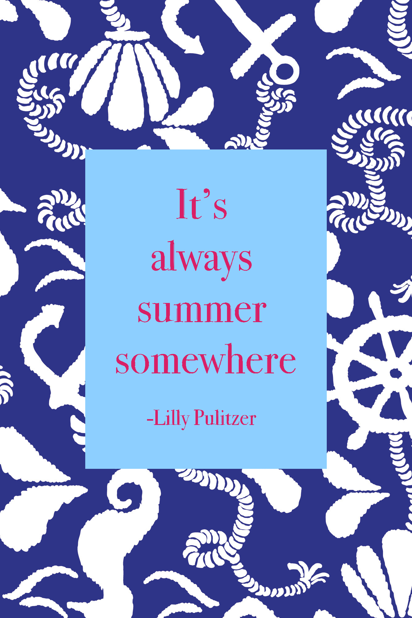 Lilly Pulitzer Quotes - Alpha Sigma Tau Phone Background - HD Wallpaper 