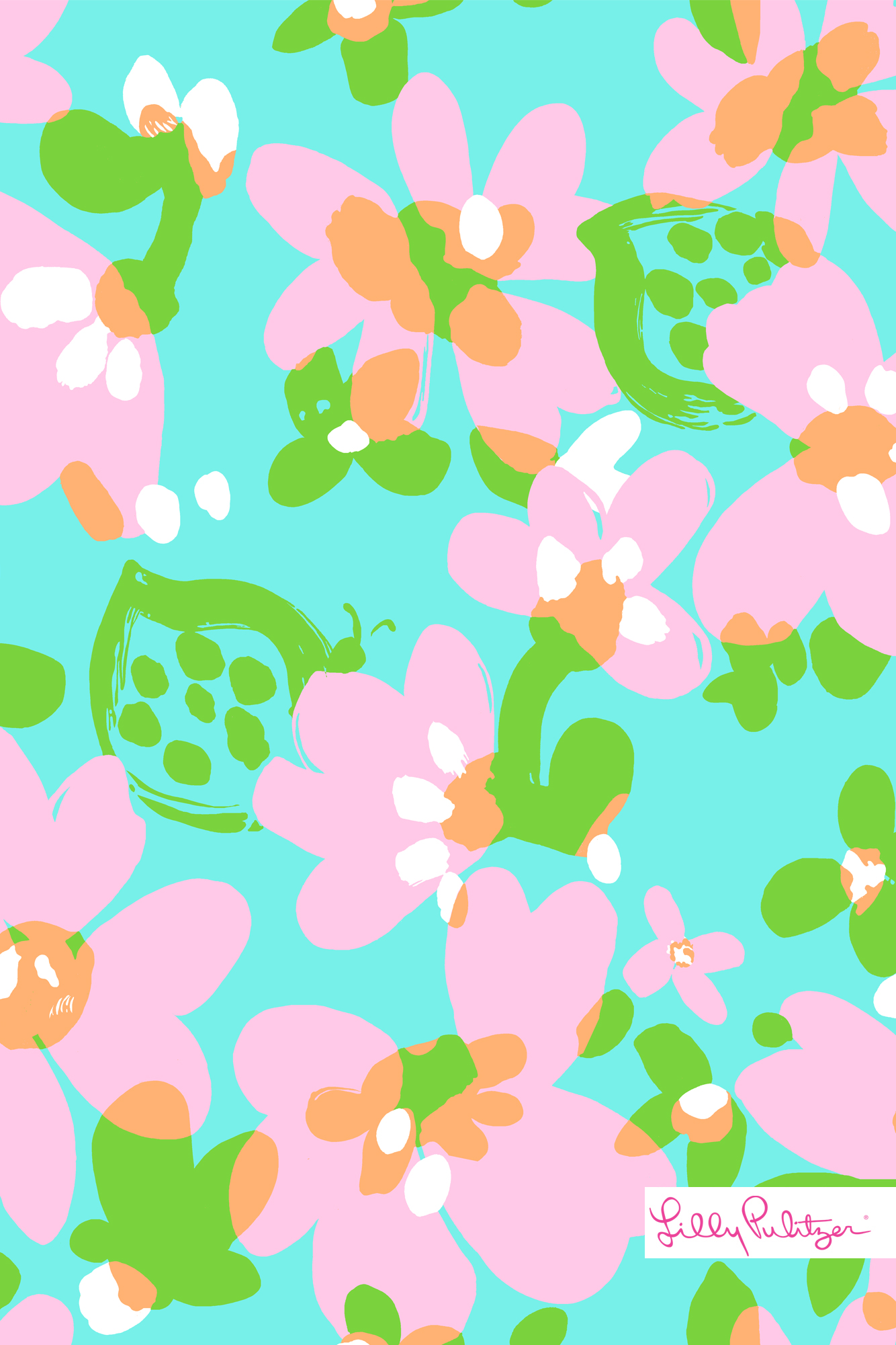 Lilly Pulitzer Mojo Wallpaper For Iphone Wallpaper - Lilly Pulitzer - HD Wallpaper 