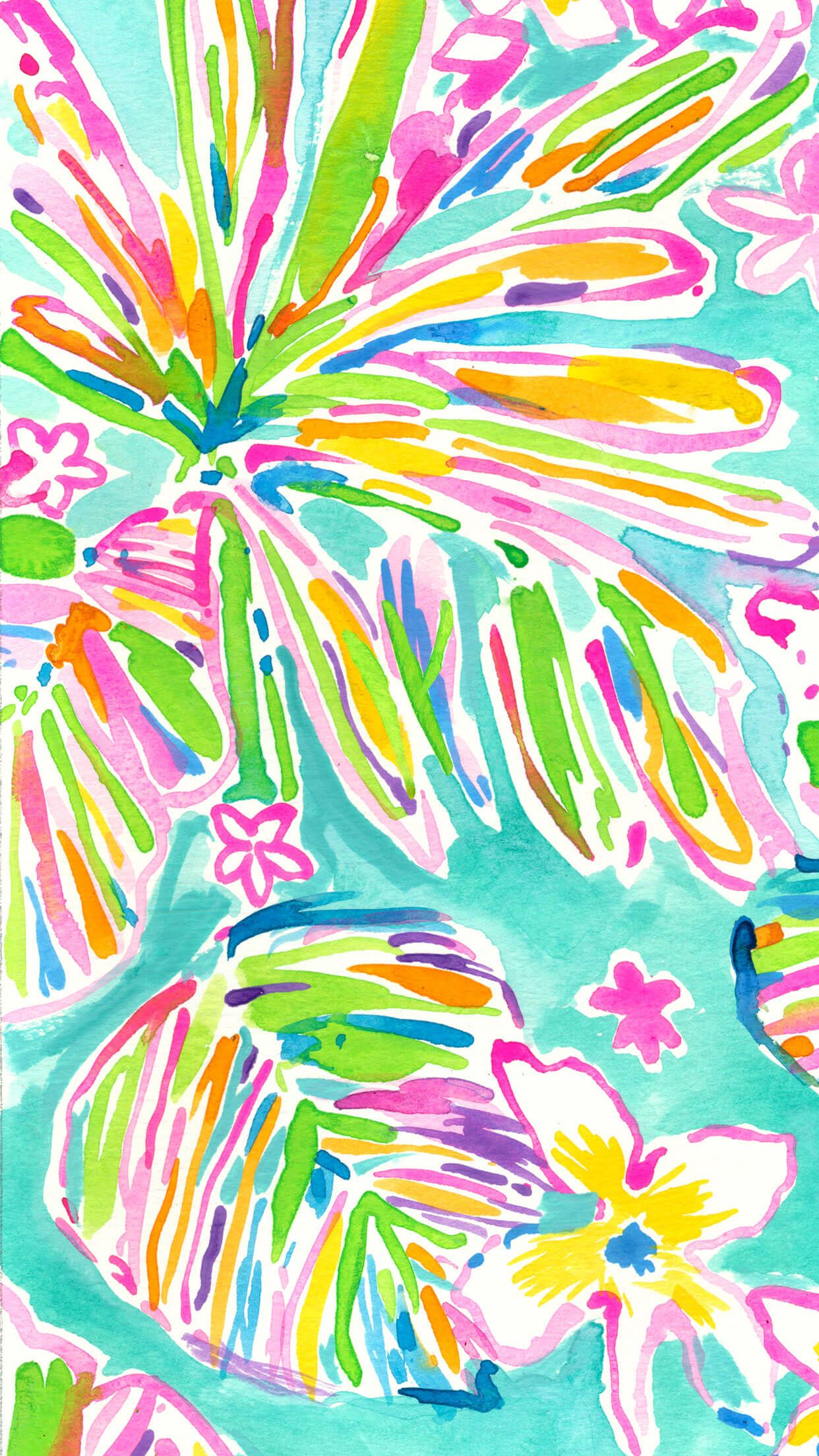 Lilly Pulitzer Type Backgrounds - HD Wallpaper 