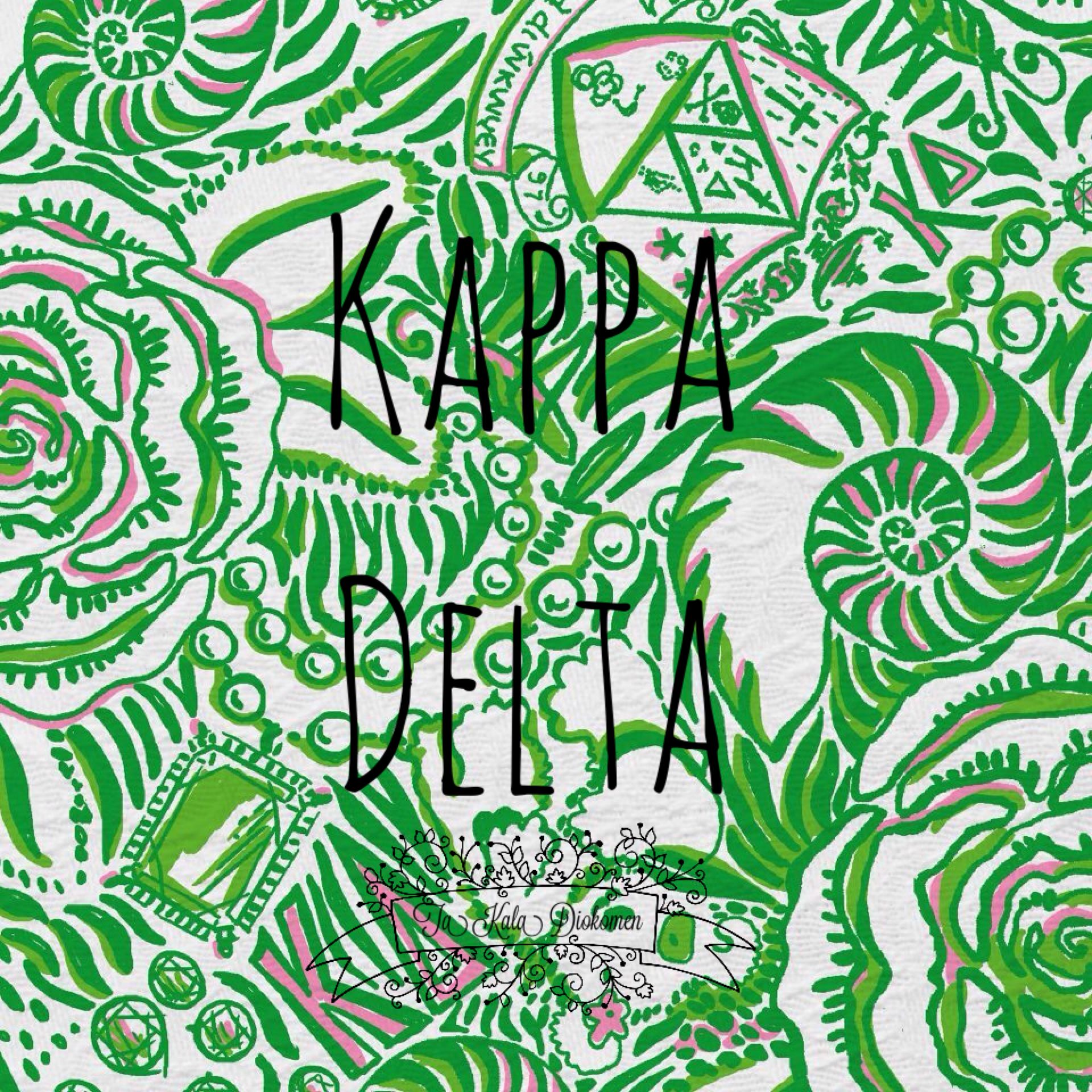 Kappa Delta Lilly Pulitzer Print - HD Wallpaper 
