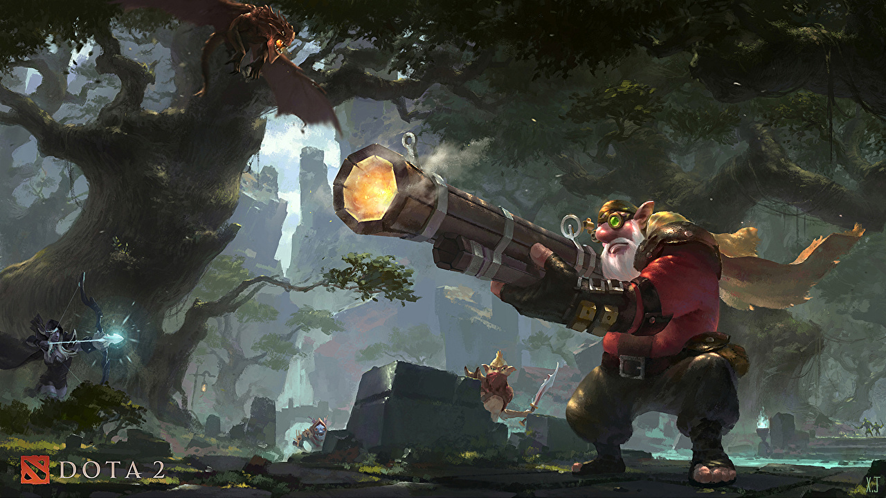 Sniper Dota 2 Wallpaper Hd - HD Wallpaper 