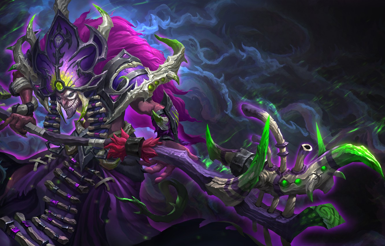 Photo Wallpaper Magic, Mag, Dota, Dota, Dota 2, Dazzle - Full Hd Dota 2 Dazzle - HD Wallpaper 