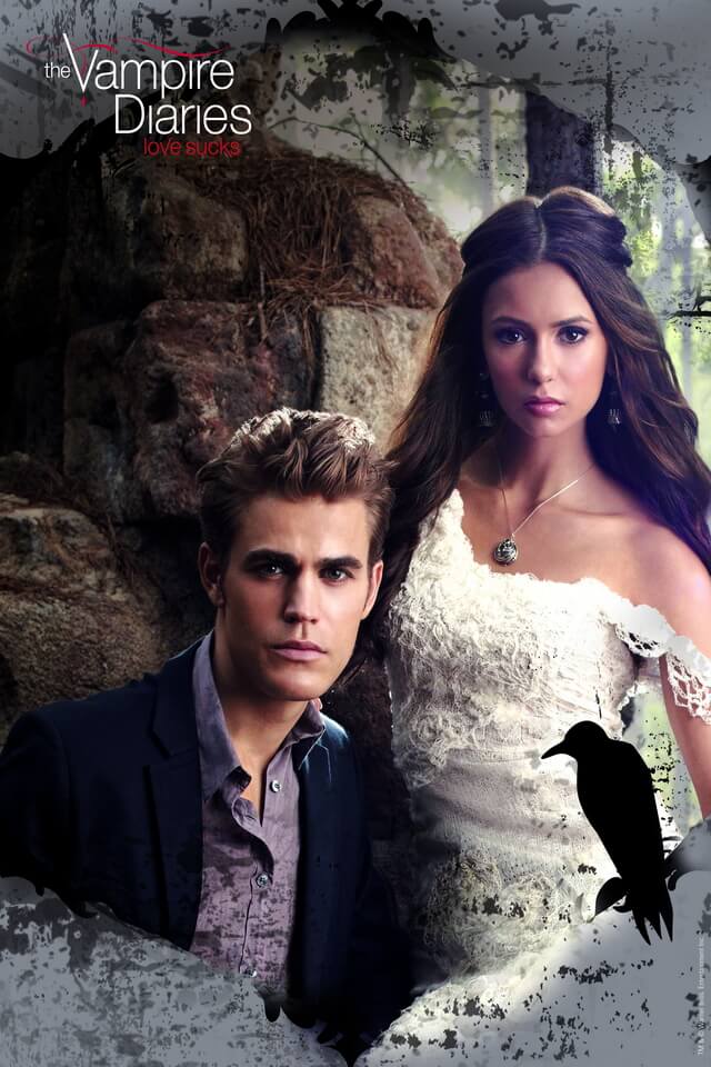 The Vampire Diaries Wallpaper For Iphone - Vampire Diaries Wallpaper Iphone - HD Wallpaper 