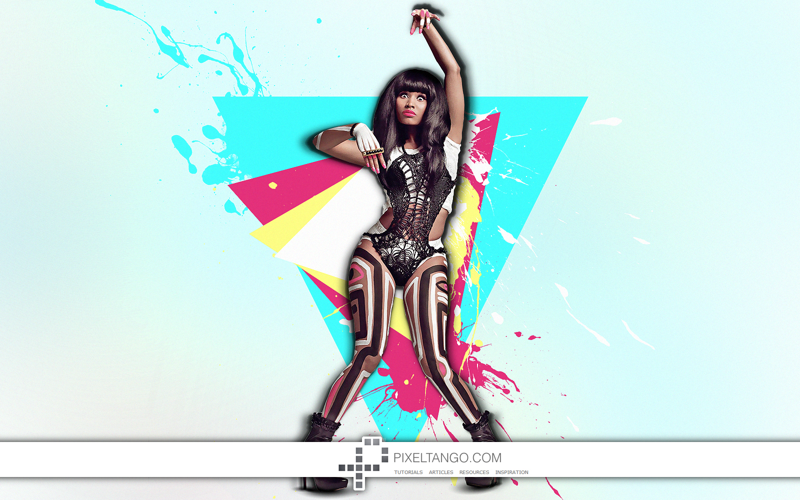 Nicki Minaj Photo Shoot 2011 - HD Wallpaper 