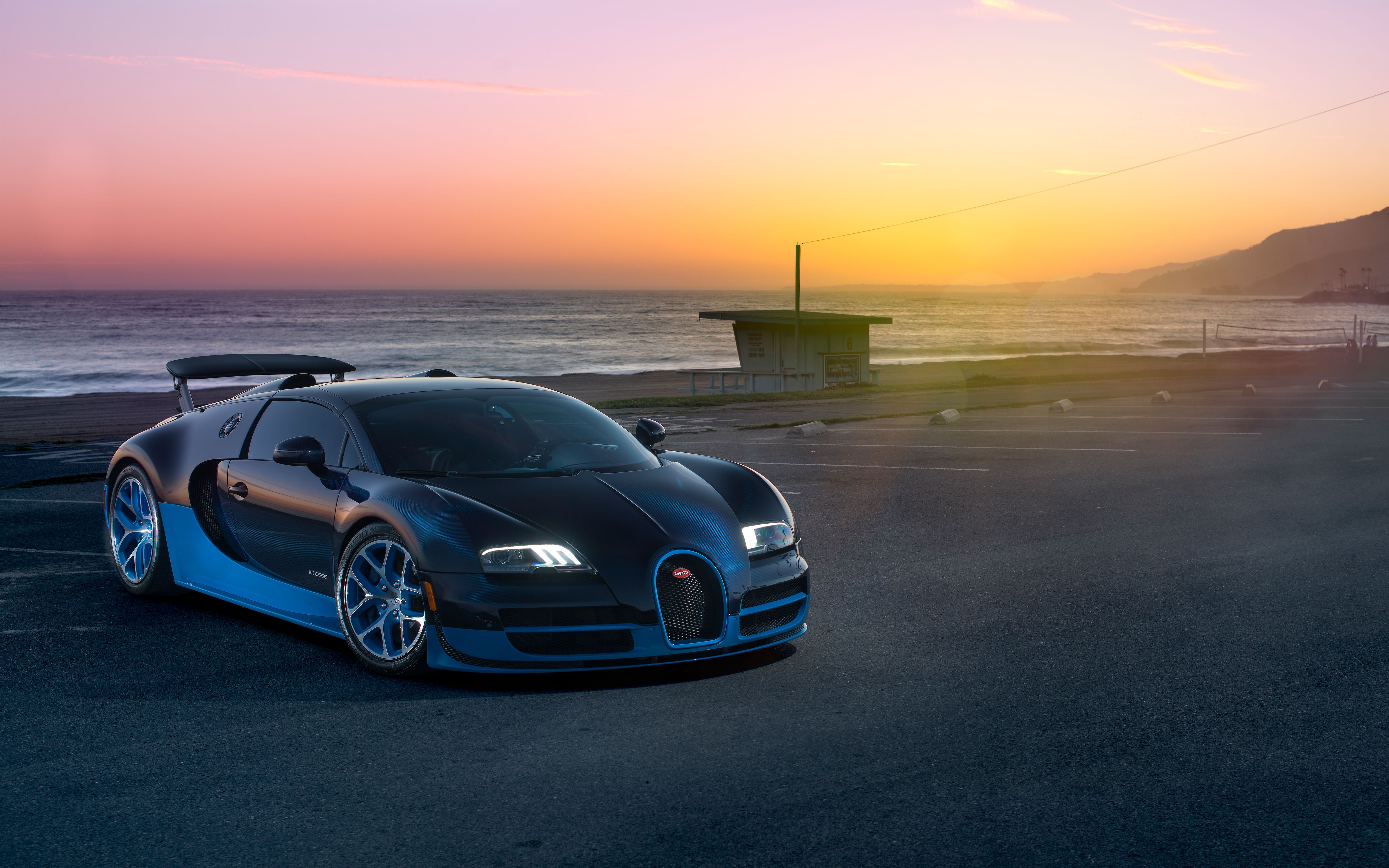 Bugatti Veyron Wallpaper 4k - HD Wallpaper 