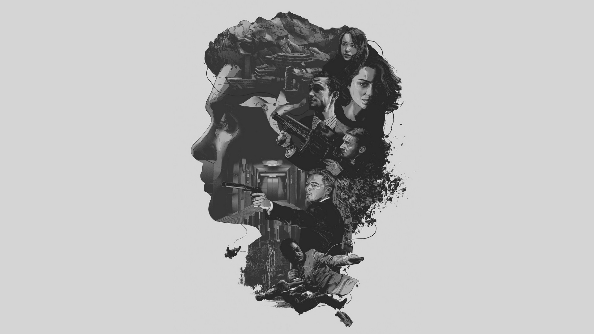 Inception Wallpaper Hd - HD Wallpaper 