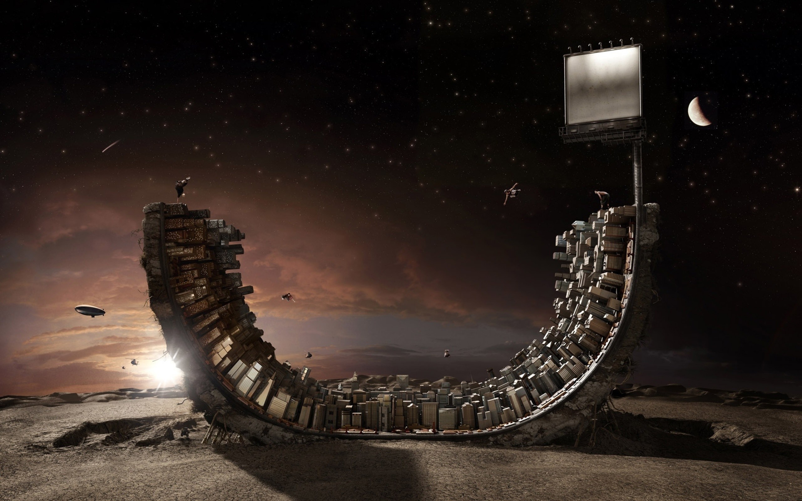 Full Size Inception Wallpapers For Meizu Wtg3061529 - Surreal Wallpaper Hd - HD Wallpaper 