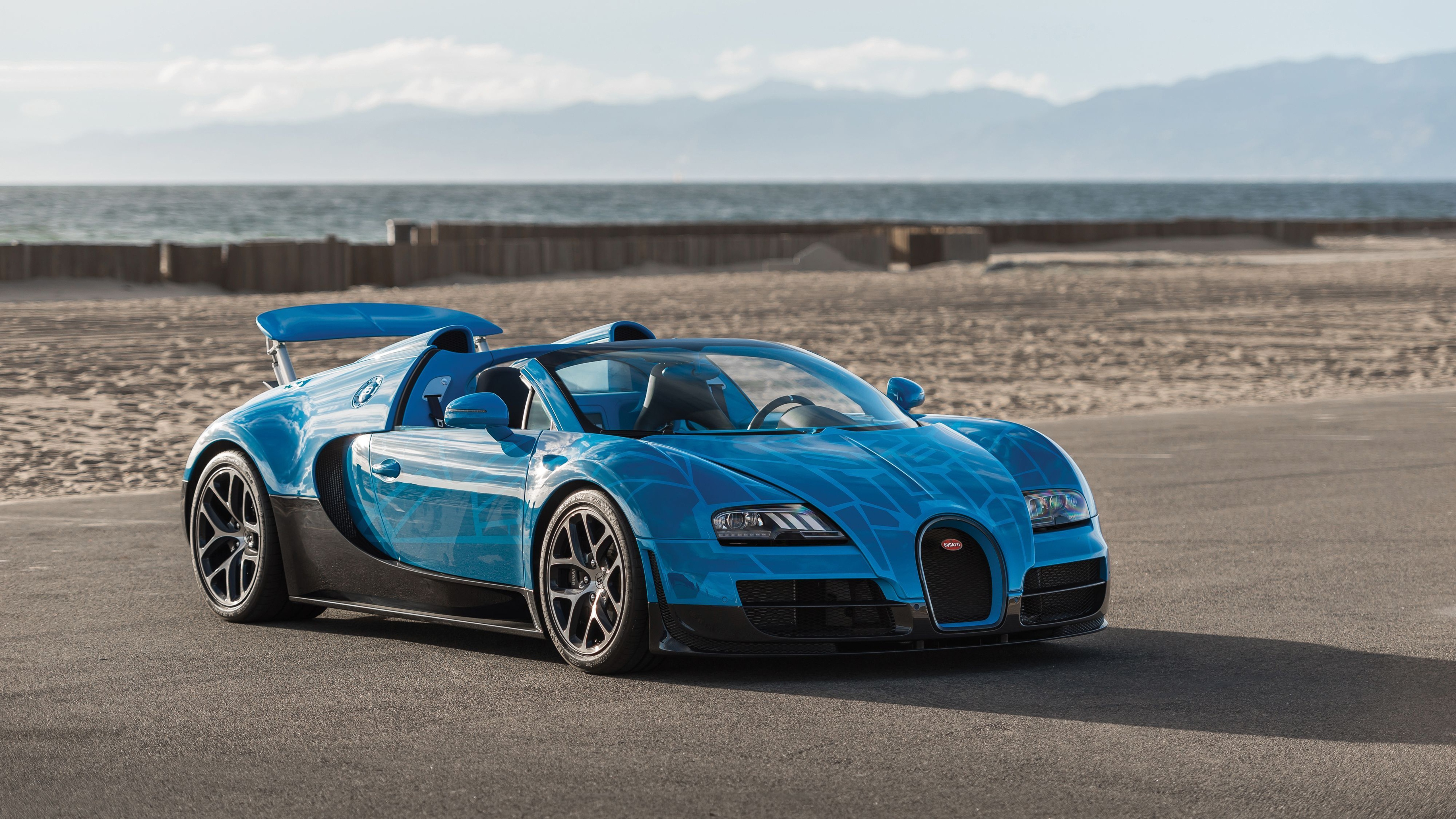 Blue Bugatti Veyron Super Sport Desktop Wallpaper - Blue Bugatti Veyron Super Sport - HD Wallpaper 