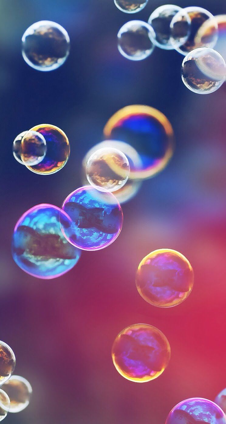 Bubbles Phone Background - HD Wallpaper 