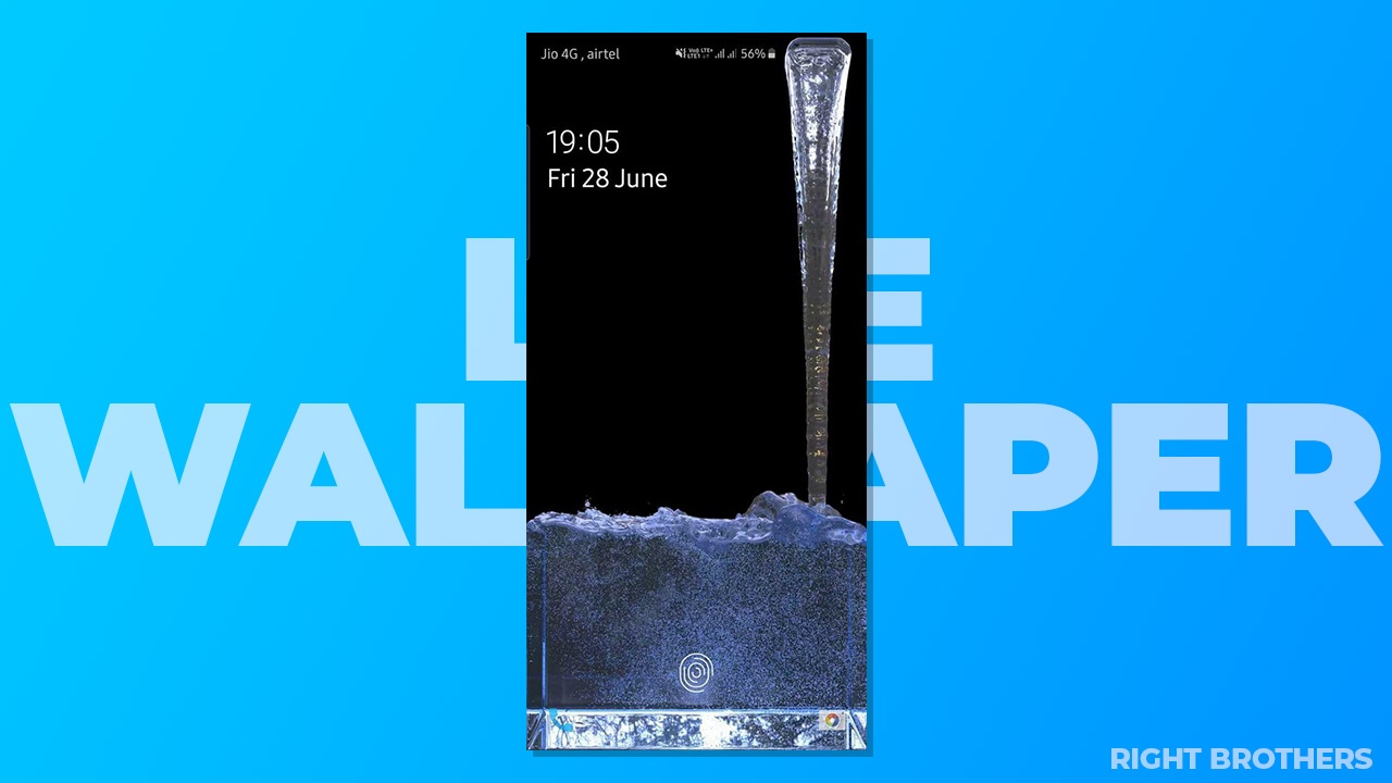 Water Drop Live Wallpaper S10 Download 1280x720 Wallpaper teahub.io