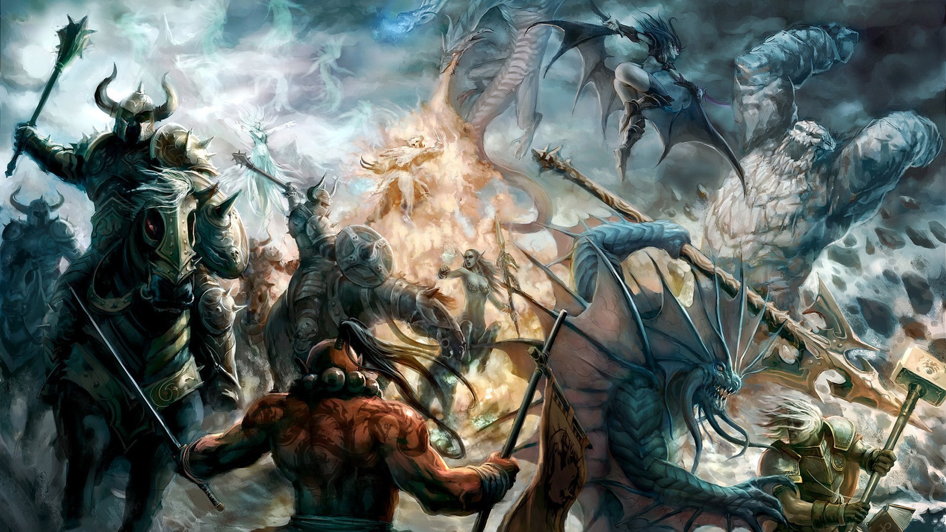 Dota Hd Wallpapers Backgrounds Wallpaper - Dota 1 Wall Paper - HD Wallpaper 