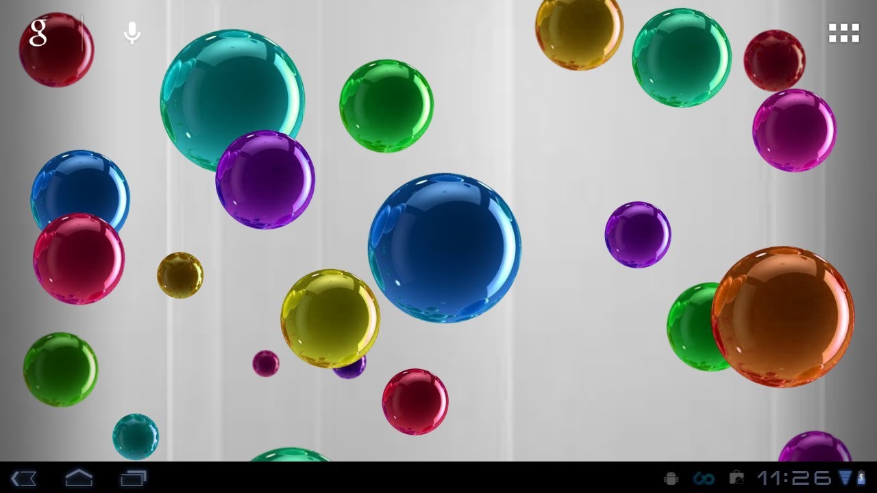 Live Bubbles Wallpaper Hd - HD Wallpaper 