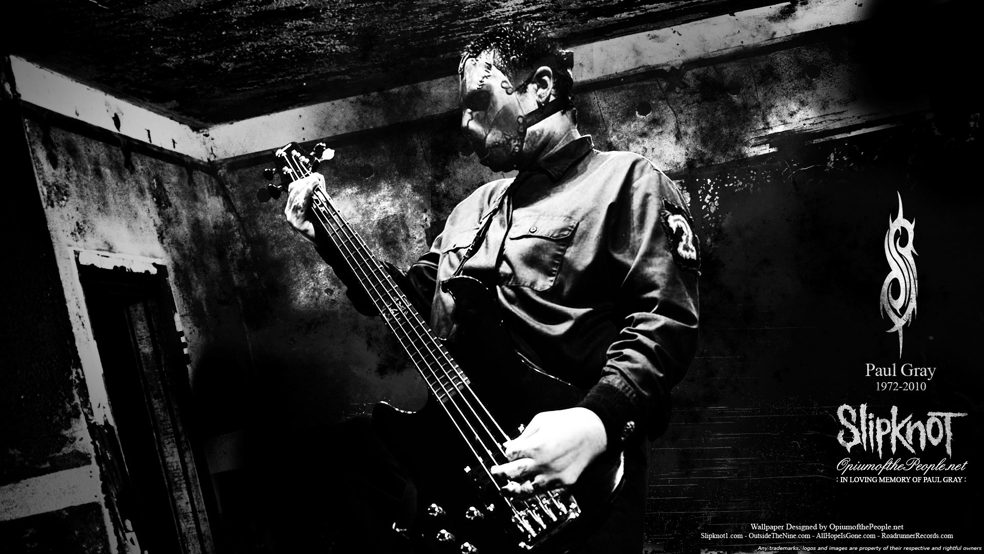 Paul Gray Slipknot Wallpaper 
 Src Beautiful Slipknot - Paul Gray Poster - HD Wallpaper 