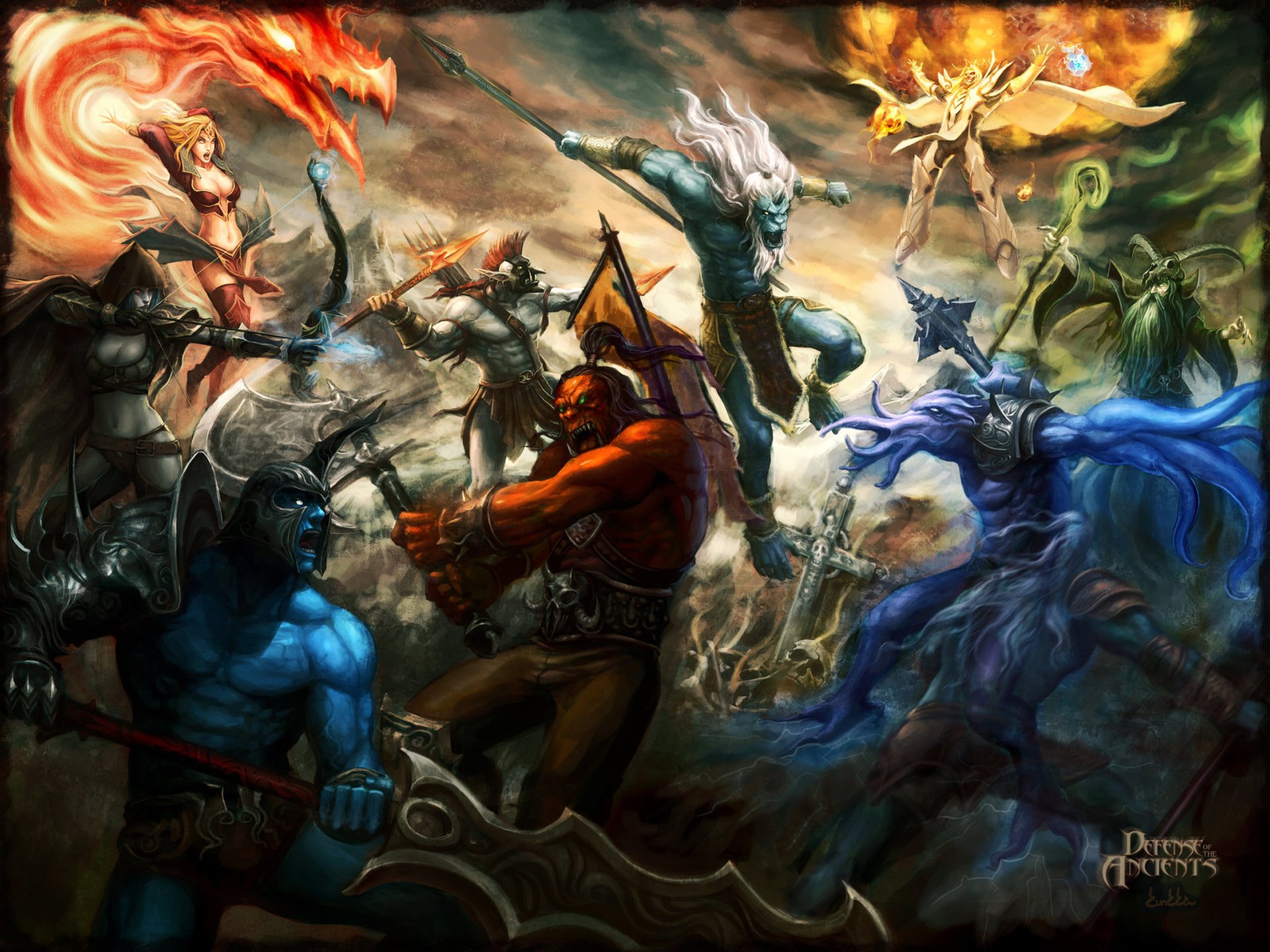 Dota 1 Loading Screen - HD Wallpaper 