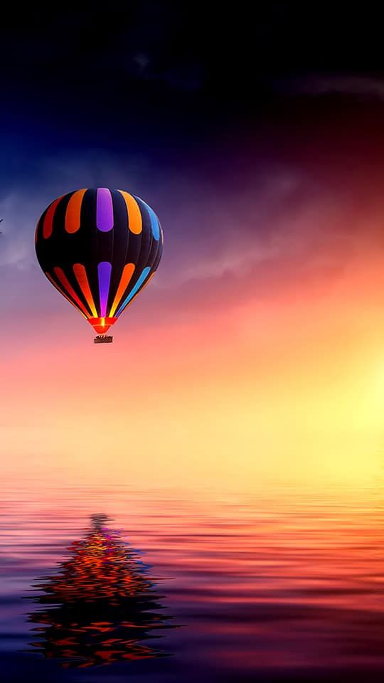 Iphone Hot Air Balloon Wallpaper Hd - HD Wallpaper 