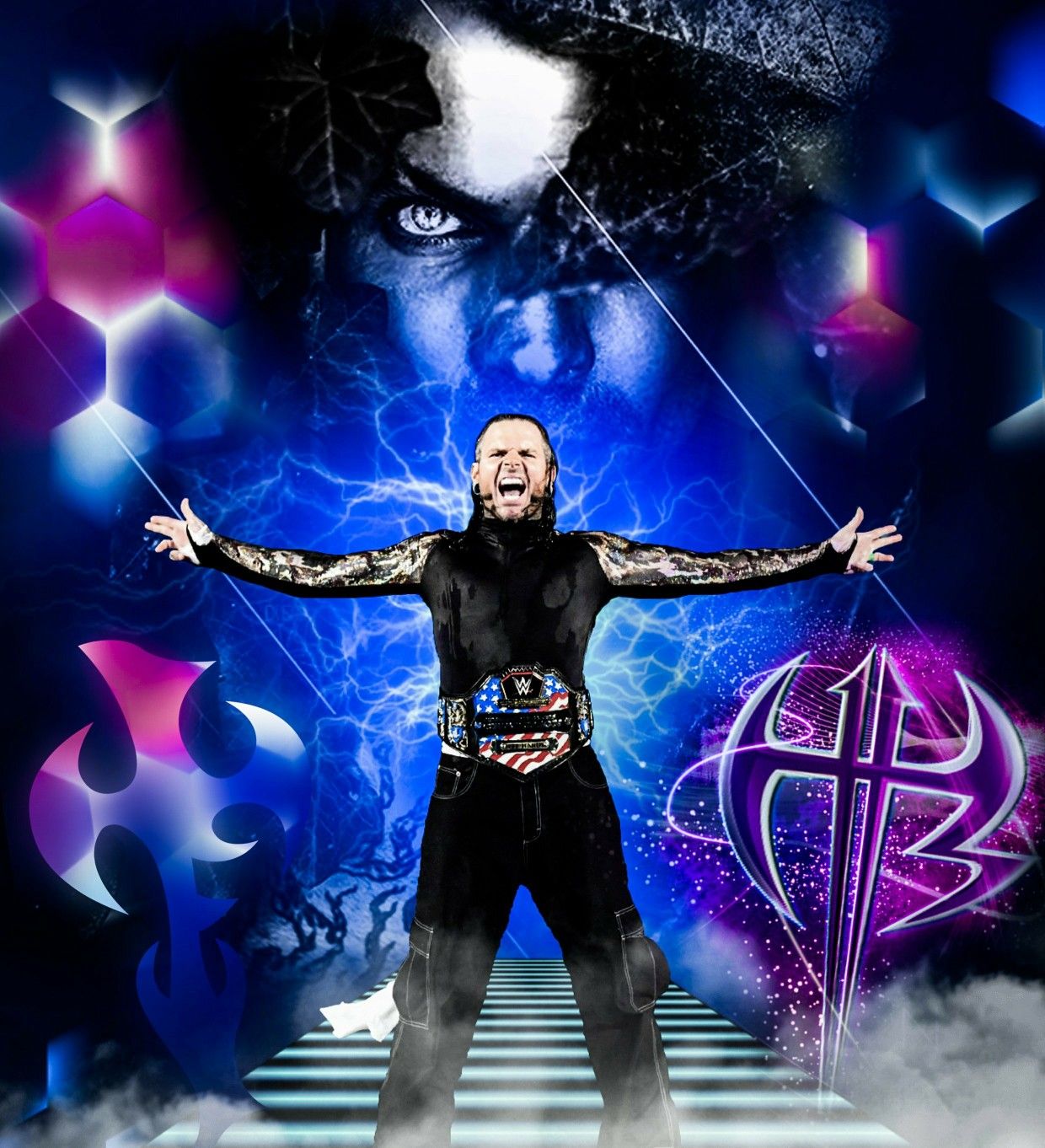Wwe Jeff Hardy - HD Wallpaper 