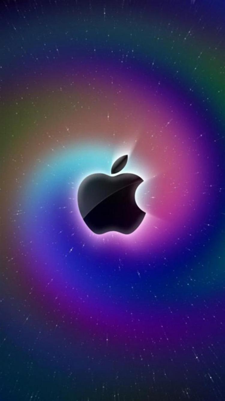 Apple Colorful Star Iphone 6 Wallpapers - Apple Wallpaper Hd - HD Wallpaper 