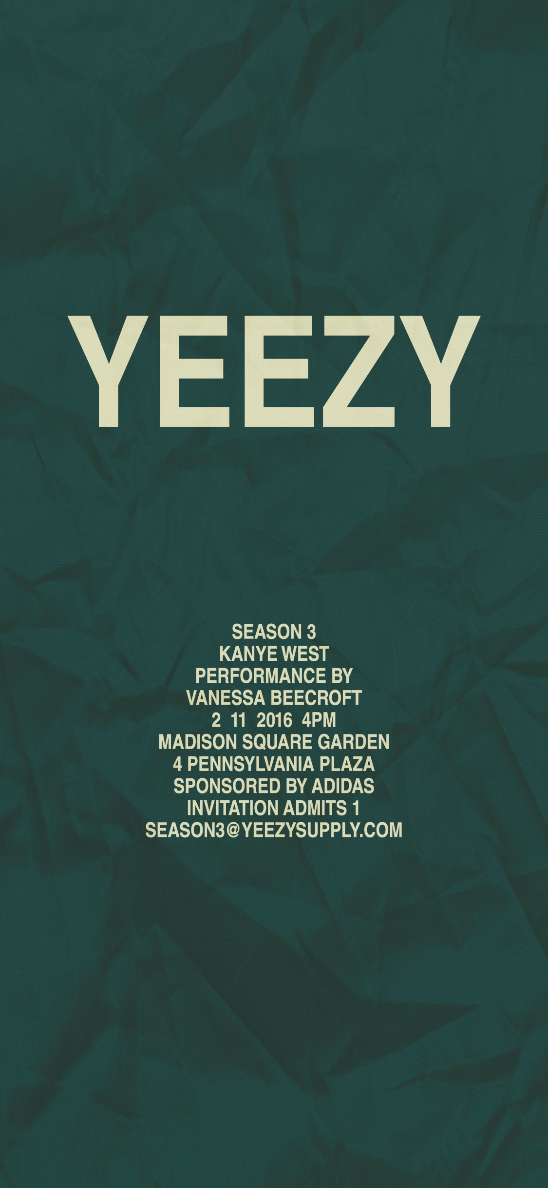 yeezy background