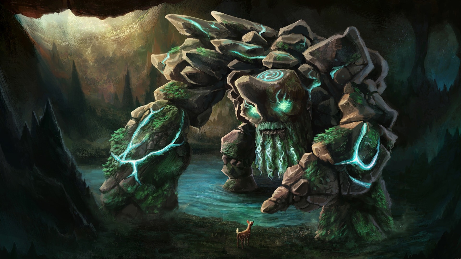 Dota2 - Hero Dota 2 Tiny - HD Wallpaper 