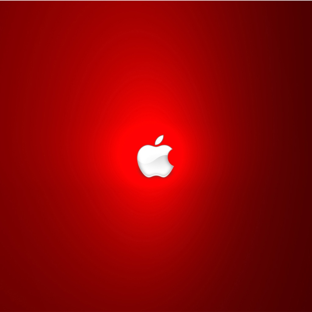 Red Apple Logo Wallpaper Wallpaper Wide Hd - Red Apple Logo Background - HD Wallpaper 