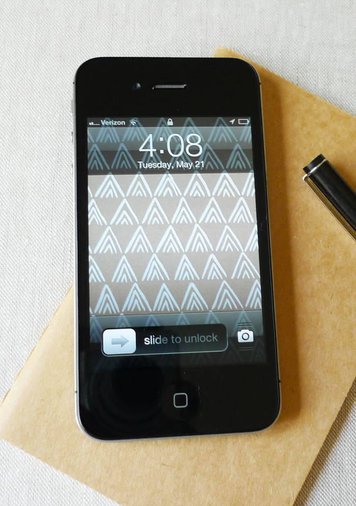 Cotton & Flax Iphone Wallpaper Kraft Mountains - Iphone - HD Wallpaper 