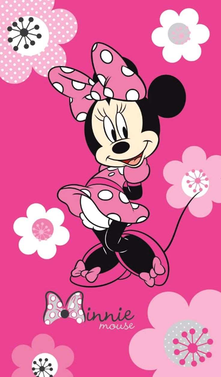 Minnie Mouse Live Wallpaper Unique 500 Best Minnie - Minnie Mouse Pink Wallpaper Hd - HD Wallpaper 