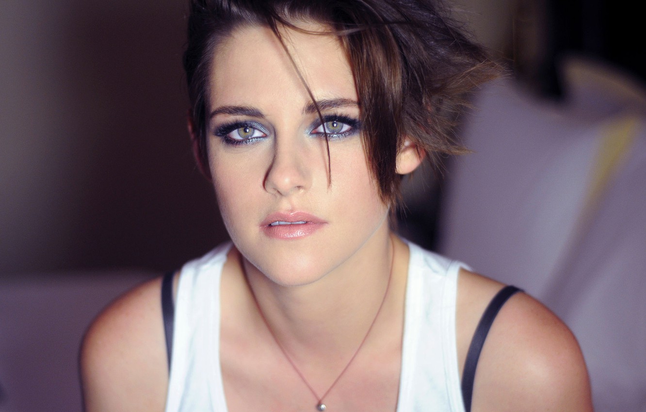Photo Wallpaper Girl, Actress, Kristen Stewart - Kristen Stewart Hd Face - HD Wallpaper 